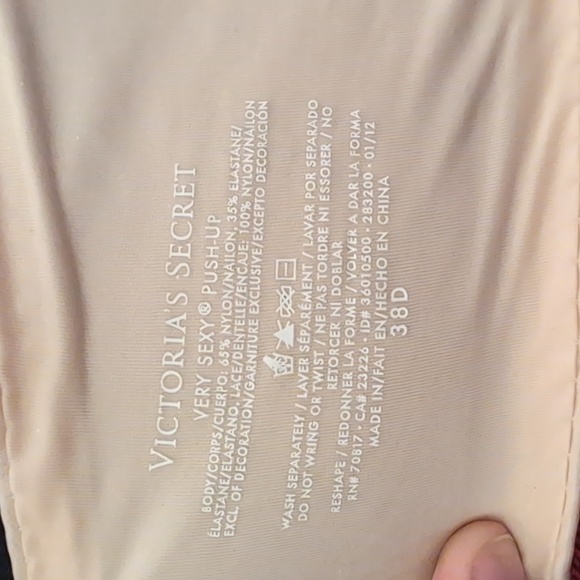 Very Sexy push up 38D Bra - Picture 4 of 8